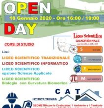 OPEN DAY – SEDE CENTRALE