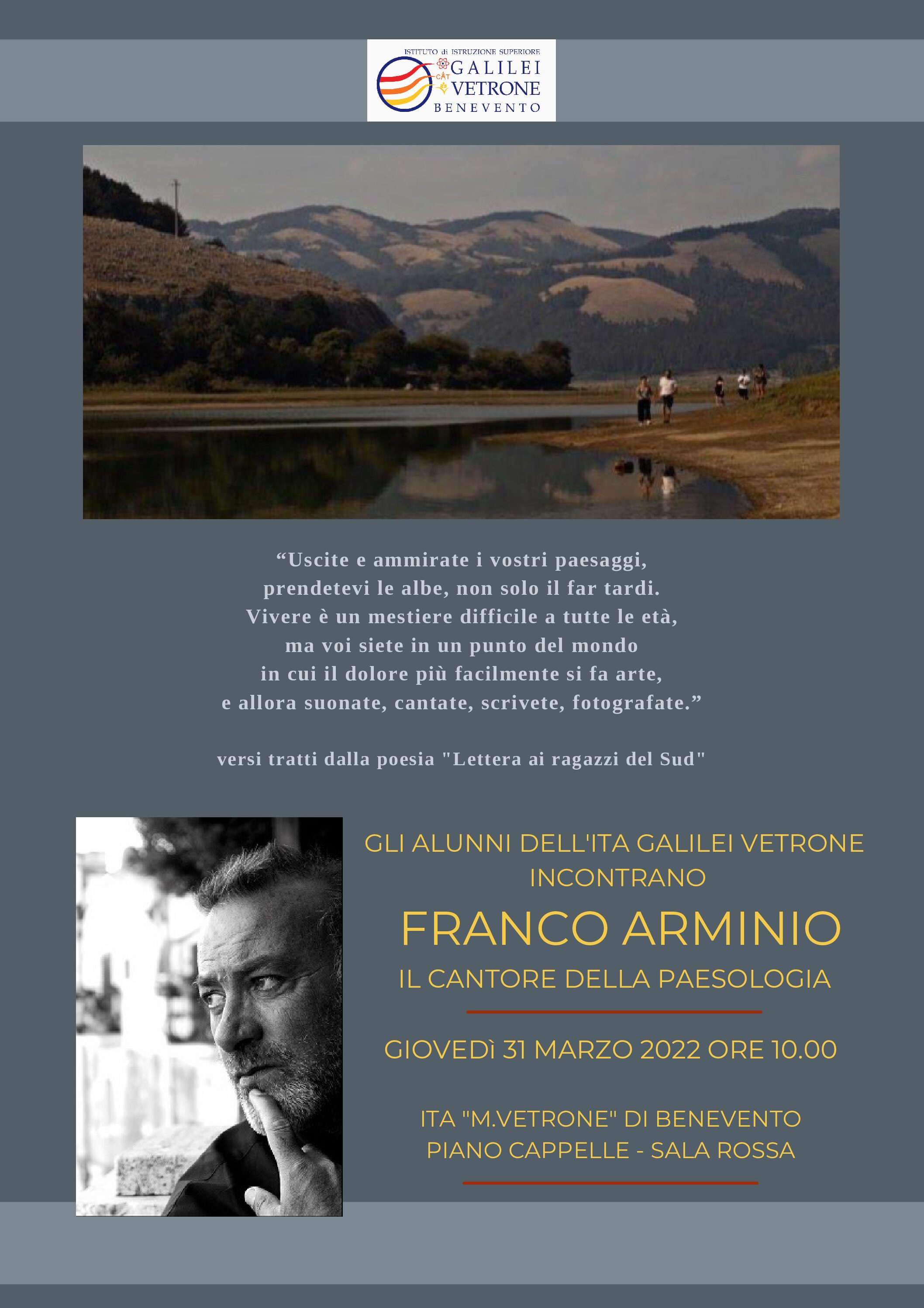Incontro con l’Autore: Franco Arminio