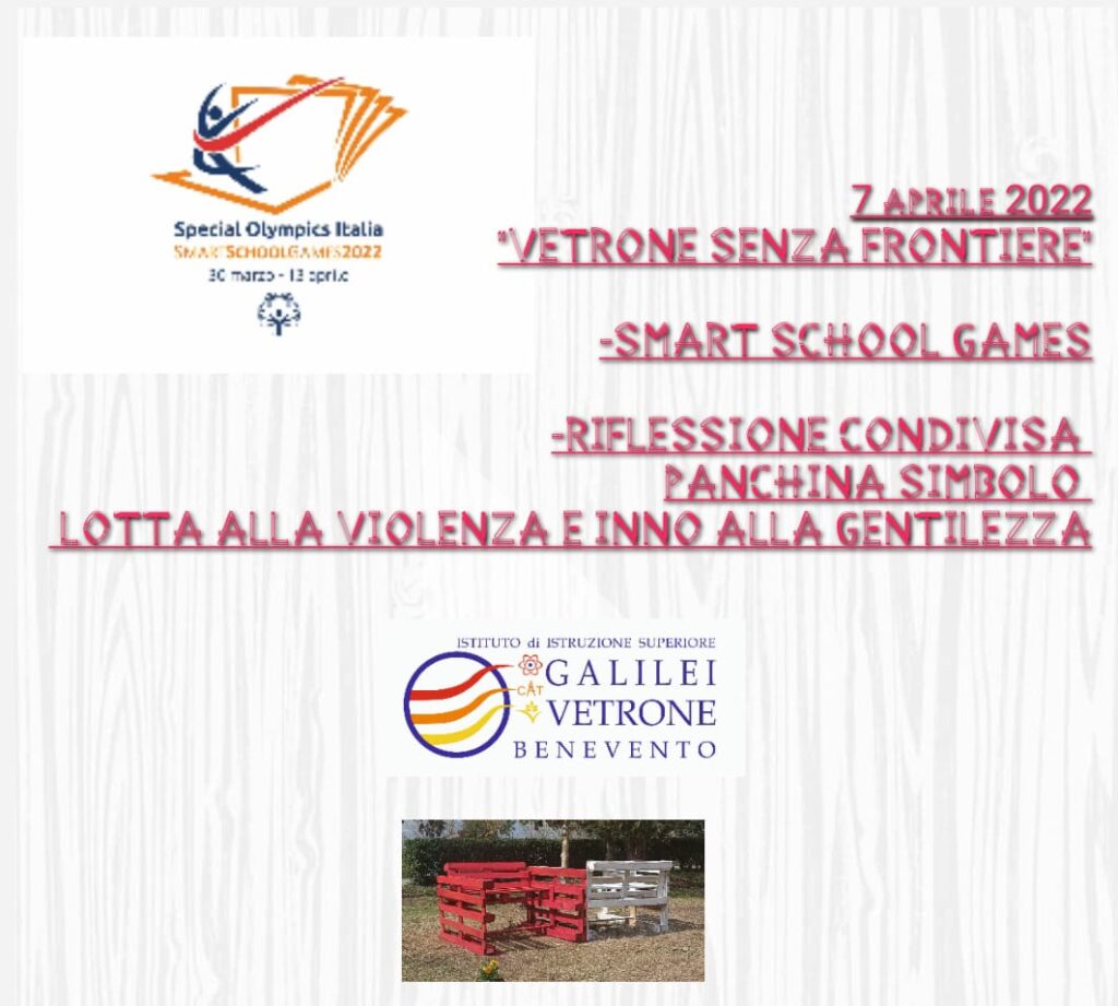 SMART SCHOOL GAMES – “VETRONE SENZA FRONTIERE”