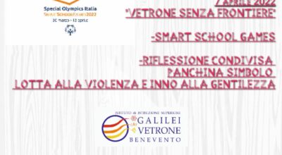 SMART SCHOOL GAMES – “VETRONE SENZA FRONTIERE”