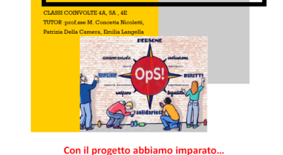 PCTO – A.S. 2021-2022- Progetto OPS “Operatori di Solidarietà”