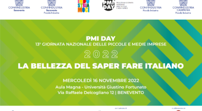 PMI DAY – Confindustria Benevento – 16 NOVEMBRE 2022